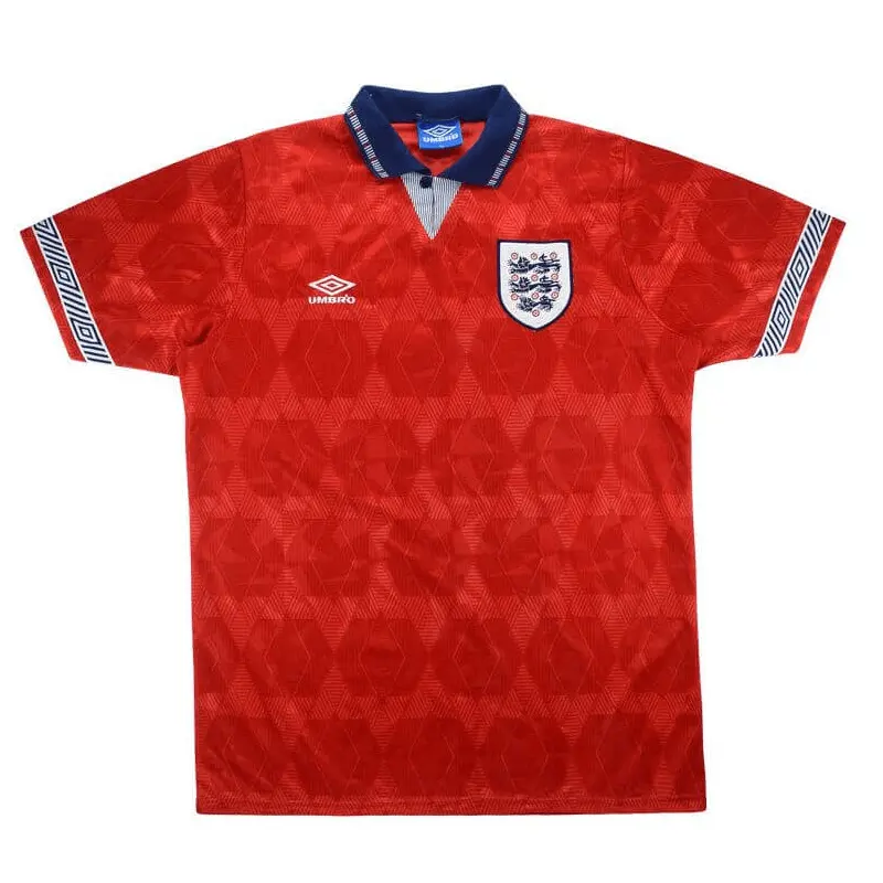 1992 england away shirt