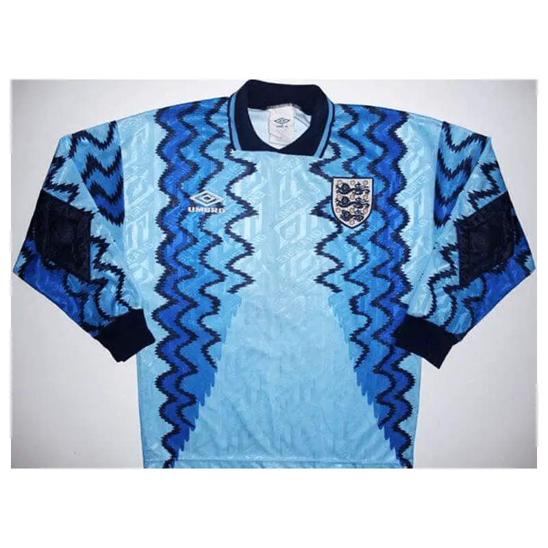 1992 england goalkeeper away shirt 1992 england goalkeeper away shirt