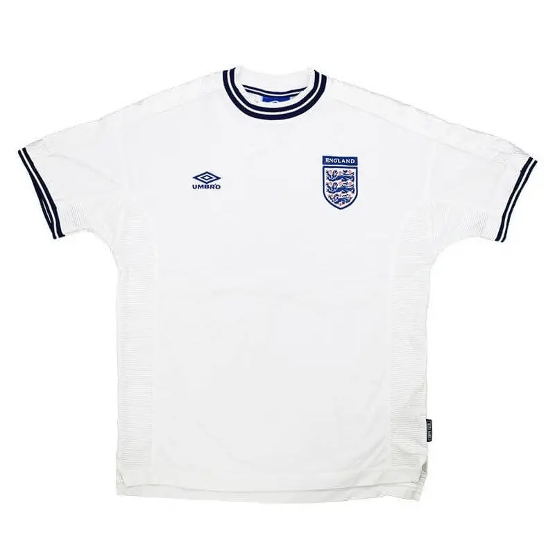 2000 england home shirt