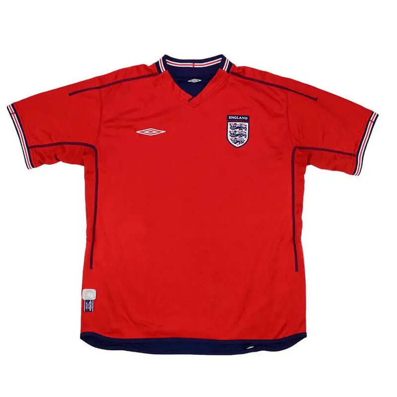 2002 england away shirt