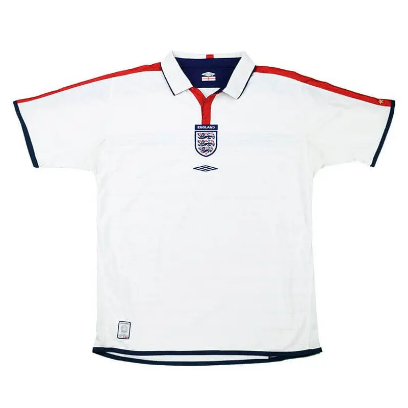 2004 england home shirt