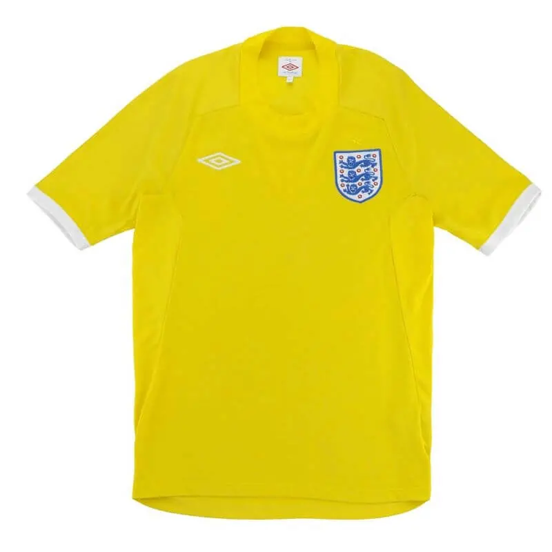 2010 england goalkeeper away shirt