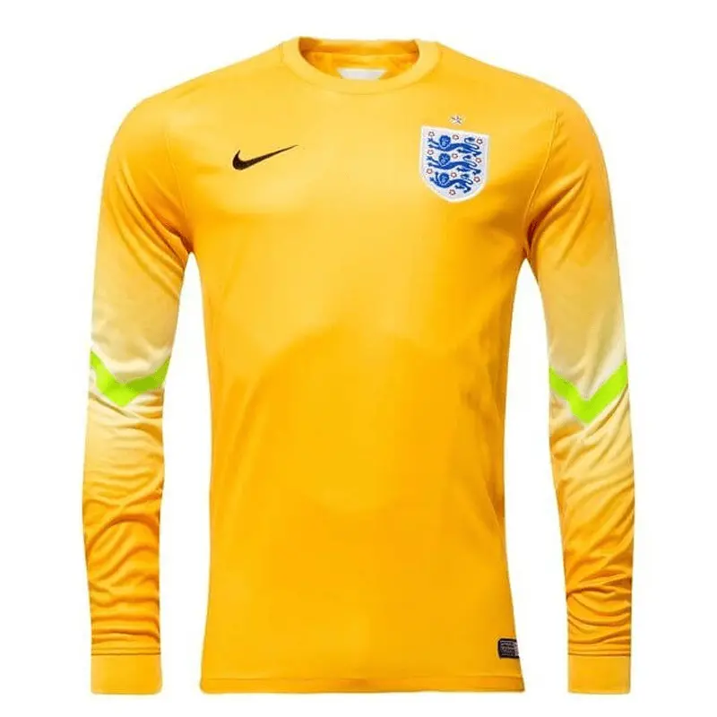 2014 England goalkeeper away shirt