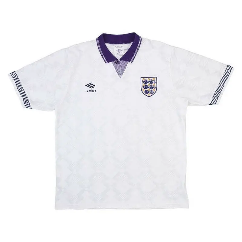 1992 england home shirt
