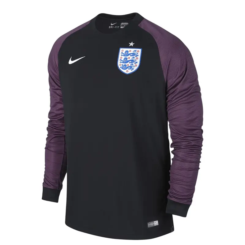 2016-England-goalkeeper-shirt 2016 England Goalkeeper Shirt