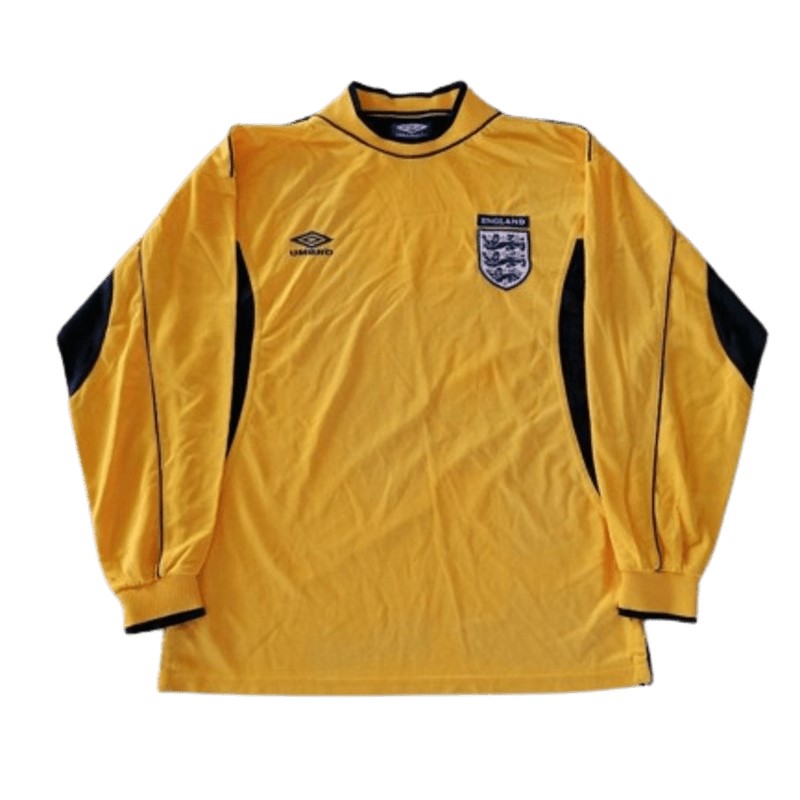 2000 england goalkeeper away shirt
